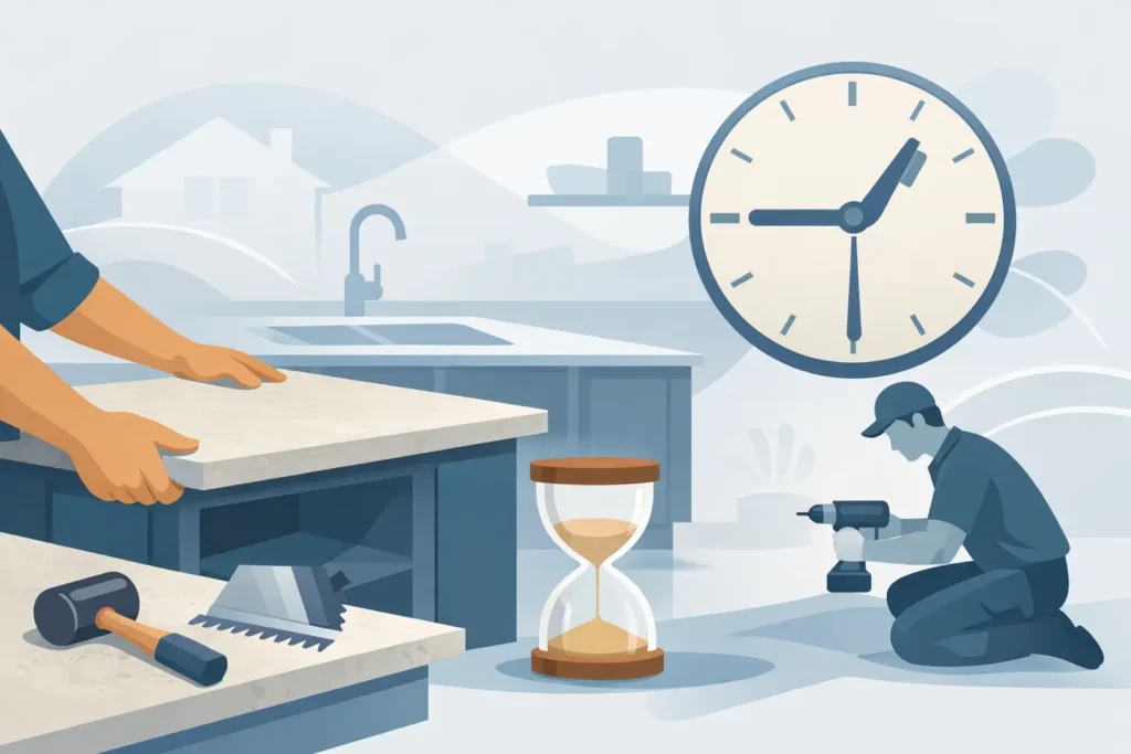 How Long Does Countertop Installation Take?