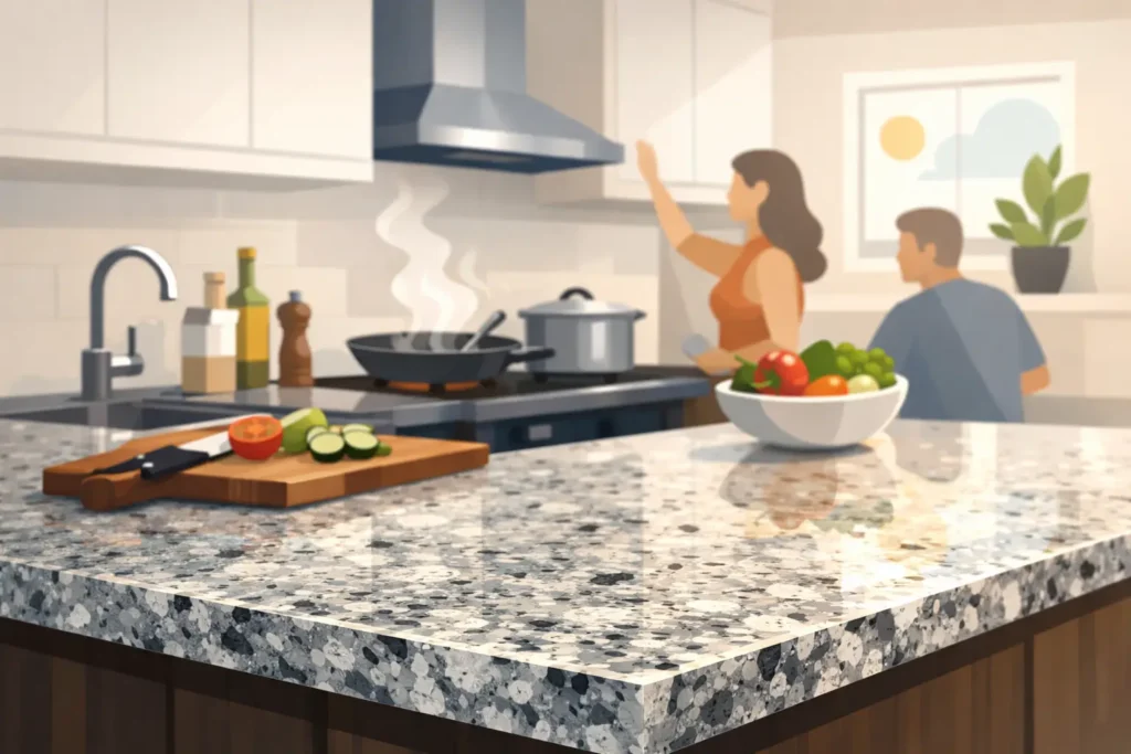 Best Granite for Busy Kitchens That Holds Up