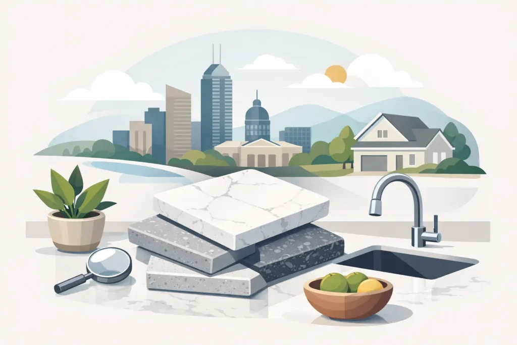 Quartz Countertop Brands Review for Indy Homes