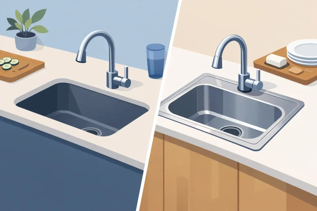 Undermount Versus Drop In Sinks: Which Fits?